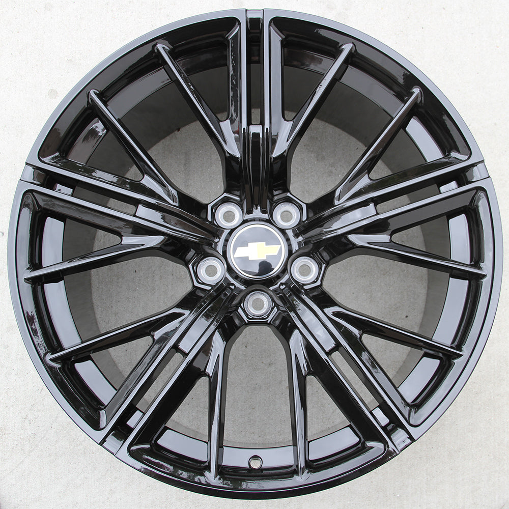 20 Inch Gloss Black CH5 Wheels For Chevy Camaro ZL1 1LE | Fits 5x120 With Brembo Brakes
