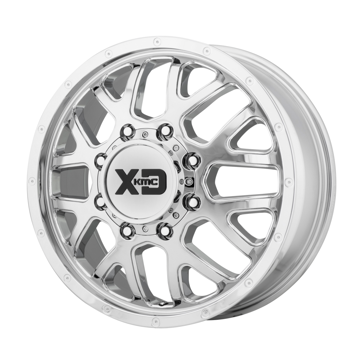 XD Wheels XD843 Grenade Dually Chrome Front WheelplusUSA