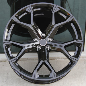 1103 22x9.5 & 22x10.5 5x112 ET40 Gloss Black fit BMW X5 X6 X5M X6M X7