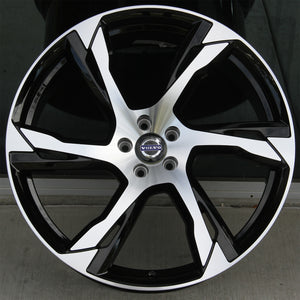 Volvo Wheels 1175 22x9.0 5x108 Black Machined fit XC60 XC90 SUV