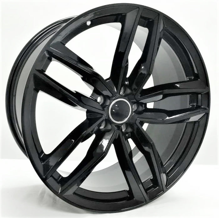 Audi Wheels 1196 18x8 5x112 Gloss Black fit A3 S3 A4 S4 A6