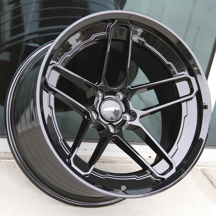 Dodge Wheels F1200 20x11 5x115 Gloss Black fit Charger SRT Challenger SRT Hellcat Widebody only