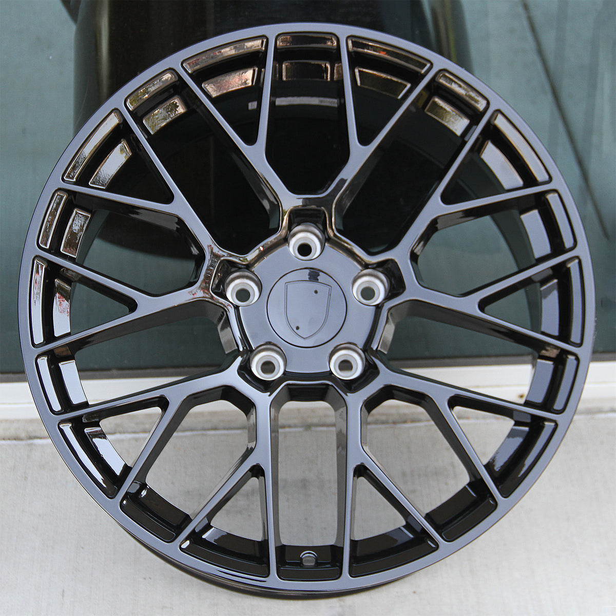Porsche Wheels 1268 20x9.5/20x11 5x130 Gloss Black fit Cayenne GTS Tur ...