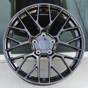 Porsche Wheels 1268 20x9.5/20x11 5x130 Gloss Black fit Cayenne GTS Turbo Panamera