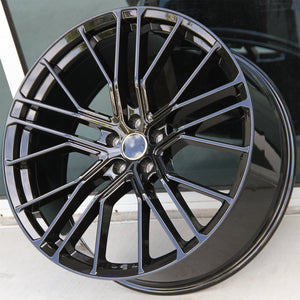 Audi Wheels 1333 20x9 5x112 ET30 Gloss Black fit Audi A4 S4 A5 S5 A6 A7 A8 Q3 Q5