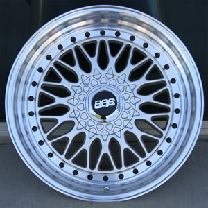 Mercedes Benz Wheels 1351 18x8.5/18x9.5 5x112 Flow Forged Silver Machined Lip  fit C E CL CLK SLK S Class 300 350 450 550