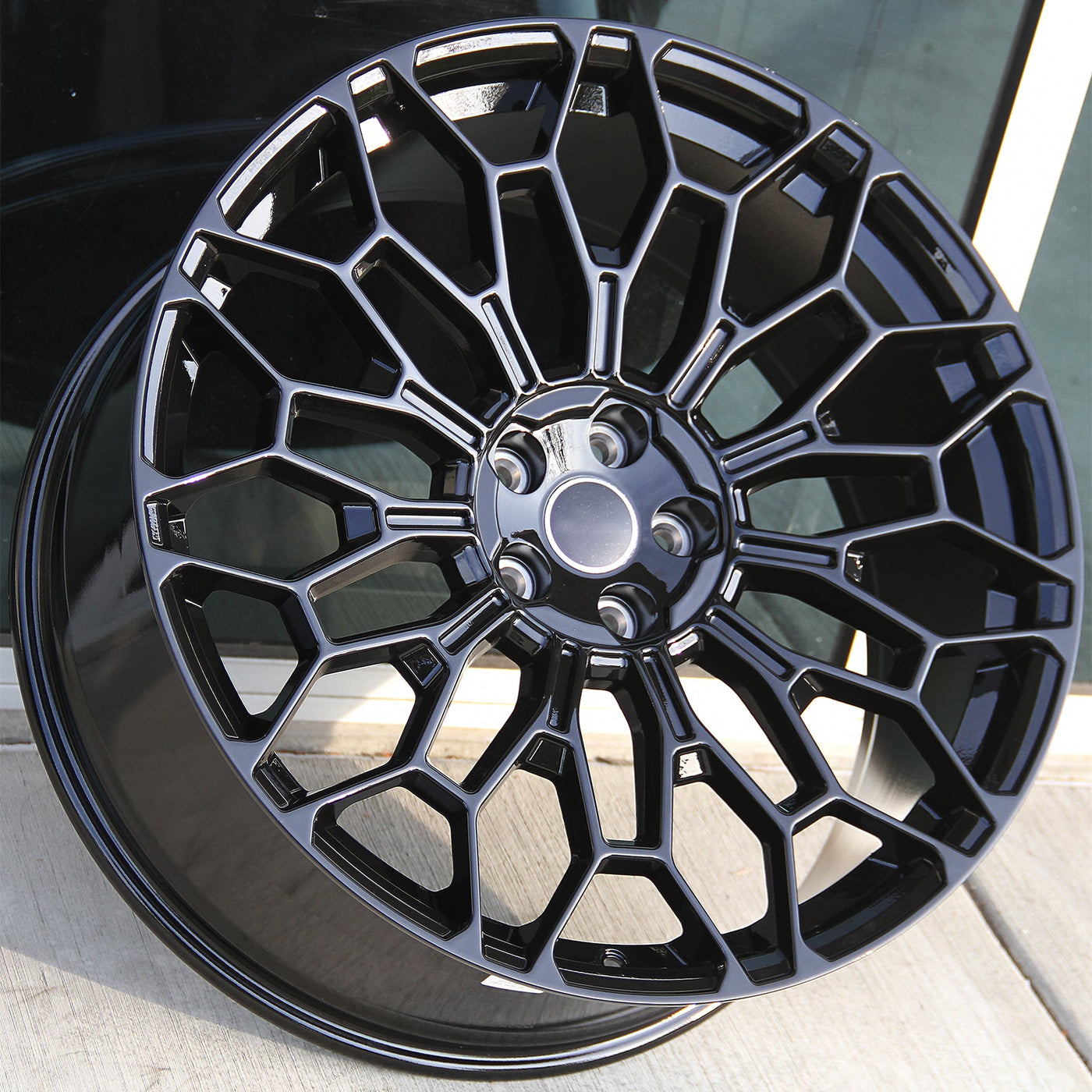 Land Rover Wheel Back Land Rover Wheels 1395 22x10 5x120 Gloss Black fit Range Rover Sport V ...