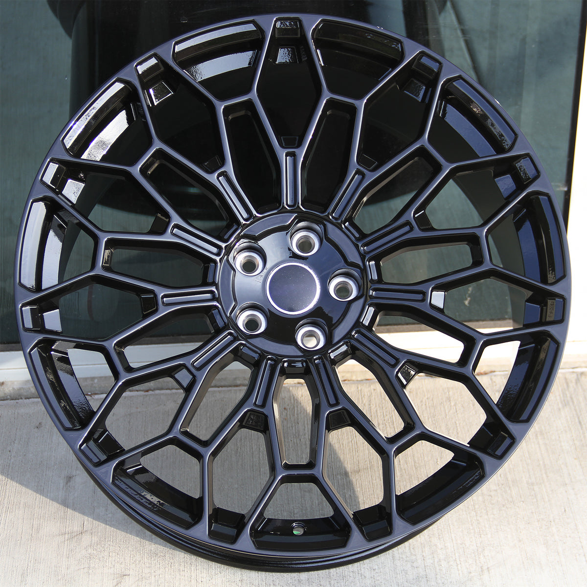 Land Rover Wheels 1395 23x10 5x120 Gloss Black fit Range Rover Sport V ...