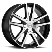 Raceline Wheels 145M-Encore Black Machined Face