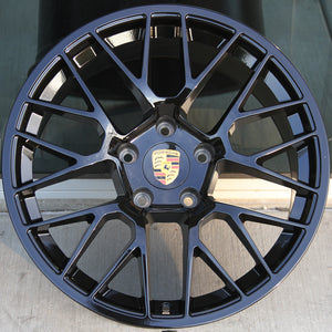 Porsche Wheels 2051 19x8.5/19x9.5 5X130 Gloss Black  Fit Boxster Cayman
