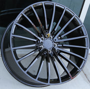 Mercedes Benz Wheels 2054 18x8.5/18x9.5 5x112 Gloss Black fit E CL CLK SLK S SL Class 300 350 450 550