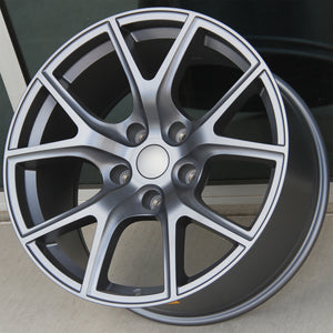 Dodge Wheels V1188 20x10 5x139.7 Satin Charcoal fit Ram 1500 Trackhawk Style