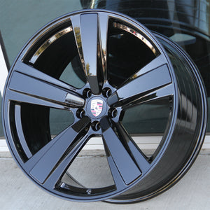 Porsche Wheels 5569 21x9.5/21x10 5x112 Gloss Black fit Macan S GTS Turbo Flow Forged