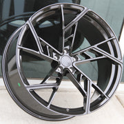 Audi Wheels 809 22x10 5x112 Gloss Black fit A7 A8 Q7 Q8 SQ7 SQ8 RSQ8