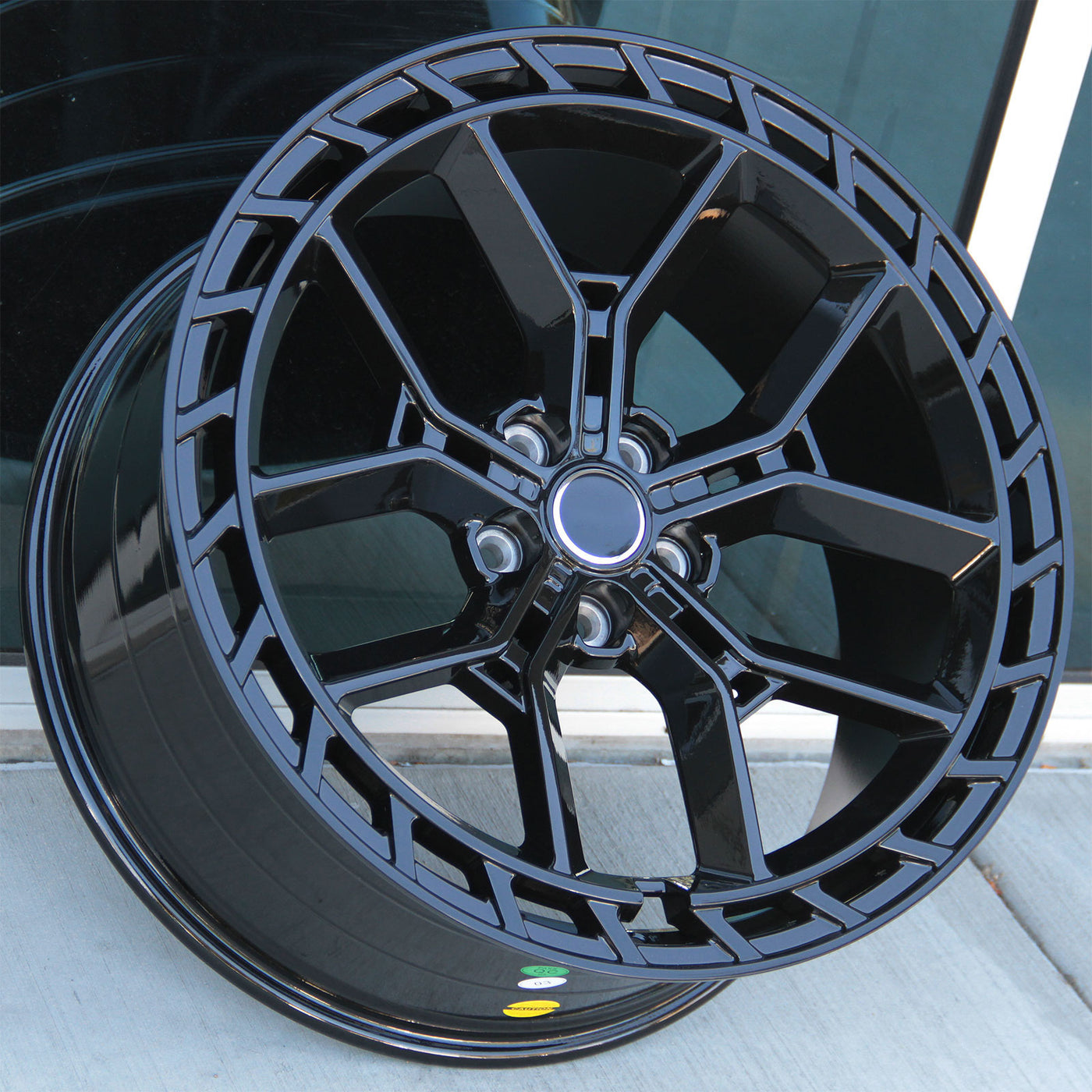 Land Rover Wheels 837 22x10 5x120 Gloss Black fit Range Rover Sport SV ...