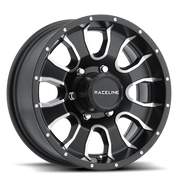 Raceline Wheels 860M-Mamba Black Machined Face