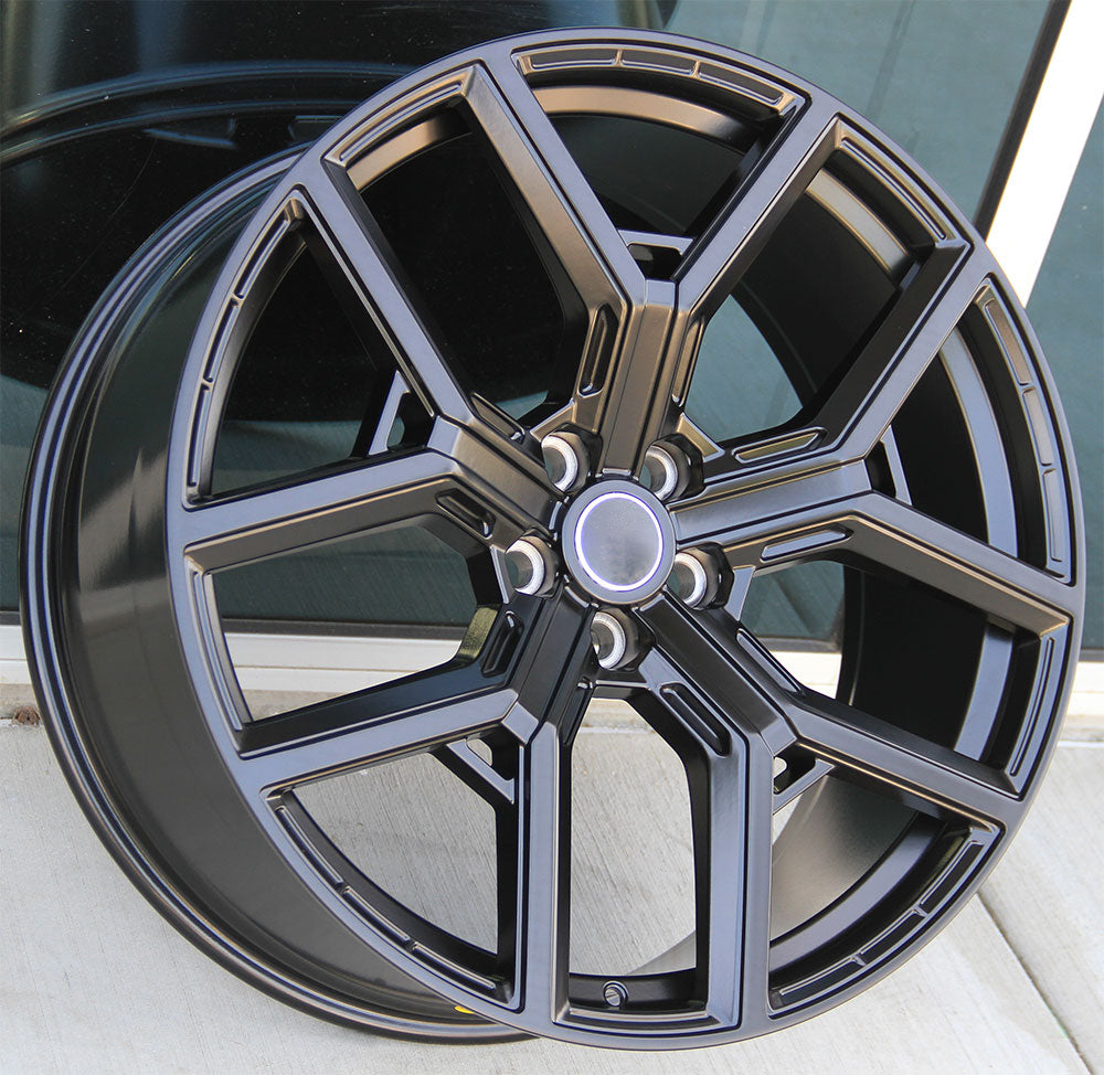 Land Rover Wheels 886 23x10 5x120 Matte Black fit Range Rover