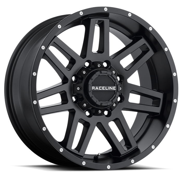 Raceline Wheels 931B-Injector Satin Black
