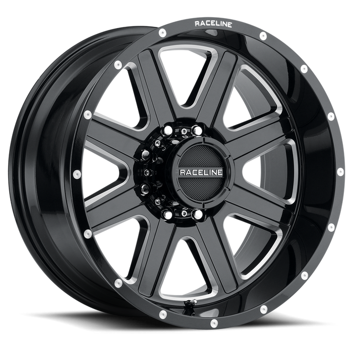 Raceline Wheels 940M-Hostage Gloss Black Milled