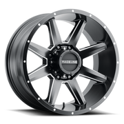 Raceline Wheels 954M-Stryker Satin Black Milled