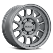 Raceline Wheels 958T-Rogue Matte Titanium