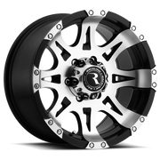 Raceline Wheels 982-Raptor Black Machined Face