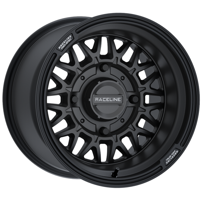 Raceline Wheels A13B-Omega Satin Black