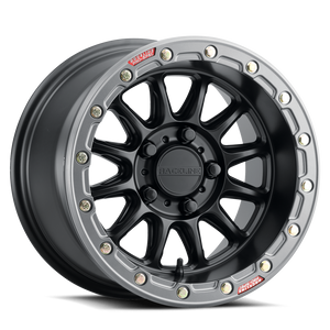 Raceline Wheels A14BG-Alpha Black Gunmetal Ring