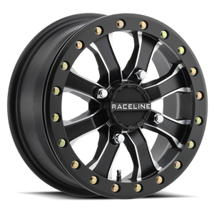 Raceline Wheels A71MB-Mamba Satin Black Machined Face