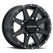 Raceline Wheels A92B-Hostage Satin Black