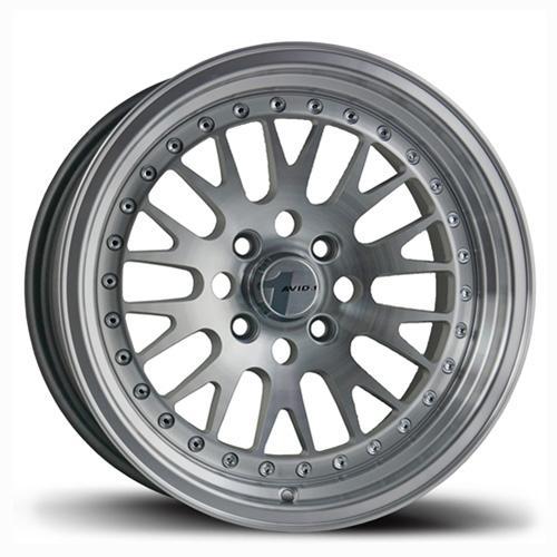 AVID1 Wheels AV12 Hyper Silver Machined Face