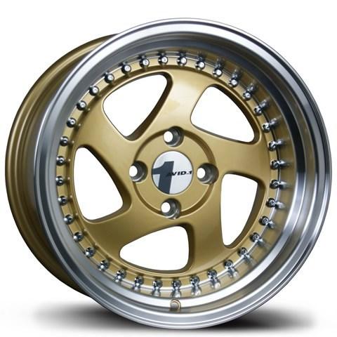 AVID1 Wheels AV19 Gold Polished Lip