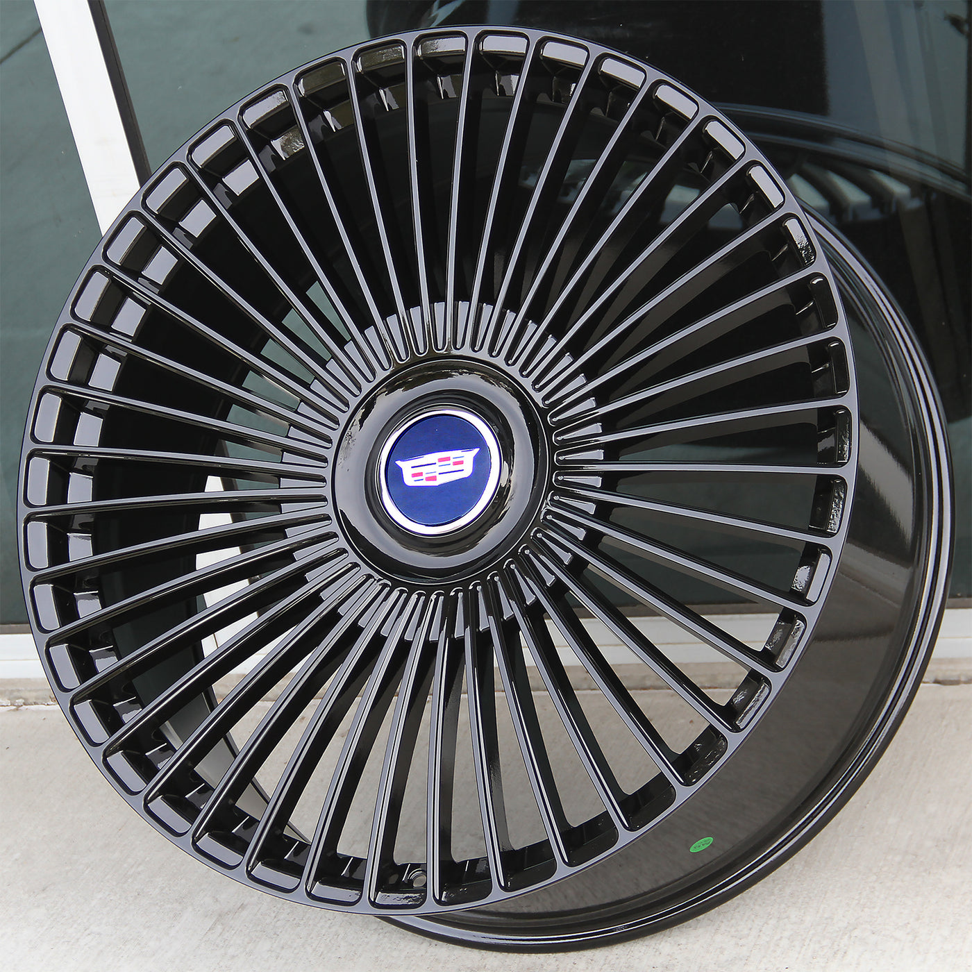 Cadillac Wheels CD02 26x10 6x139.7 Gloss Black fit Escalade Platinum ...