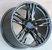 Chevy Wheels F36 20x10/20x11 5x120 Gloss Black fit Camaro ZL1 Edition