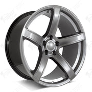 Chrysler Wheels V1185 20x9.5/20x11 5x115 Cristal Gray fit 300 300C Hellcat Style