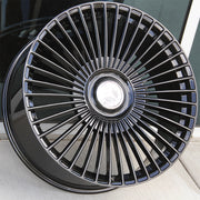 Mercedes Benz Wheels CD02 22x9/22x10.5 5x112 Gloss Black fit S CL CLASS 350 450 500 550 560 580 AMG