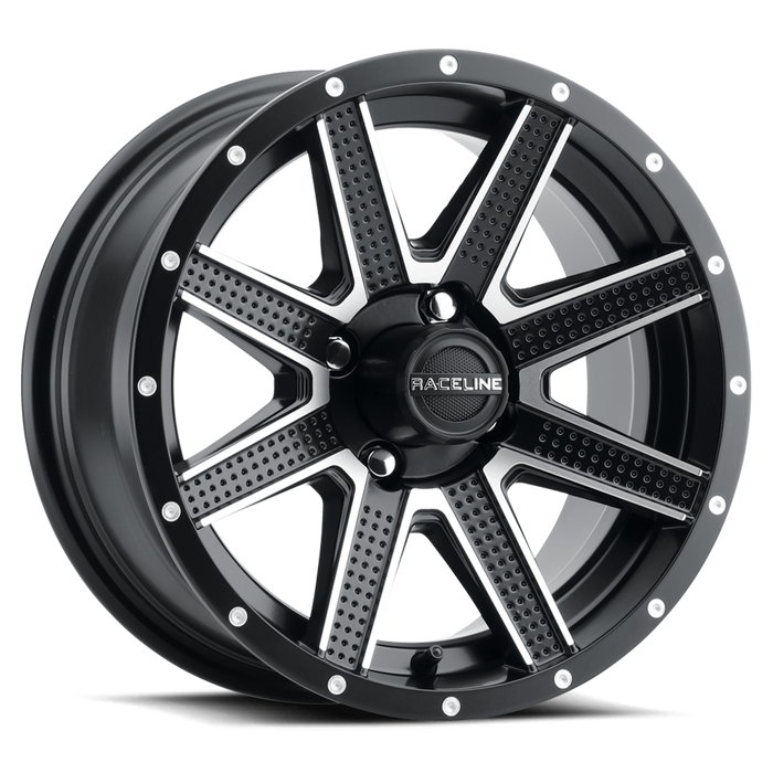 Raceline Wheels G92M-Hostage Satin Black Machined Face