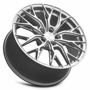 MRR Wheels Gf5 Silver Machined Face