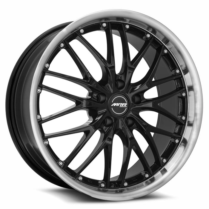 MRR Wheels Gt1 Black Machined Lip
