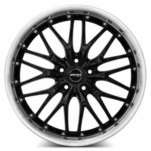 MRR Wheels Gt1 Black Machined Lip