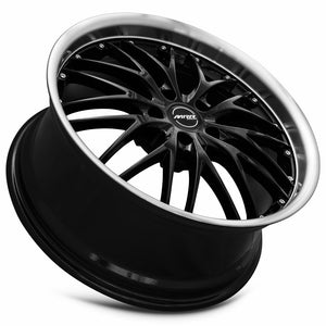 MRR Wheels Gt1 Black Machined Lip