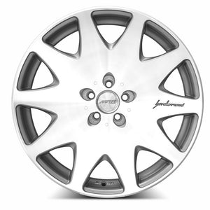 MRR Wheels Hr3 Silver Machined Face
