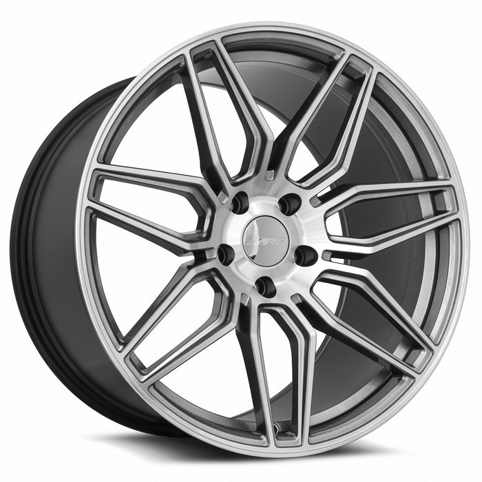 MRR Wheels M024 Gloss Gun Metal