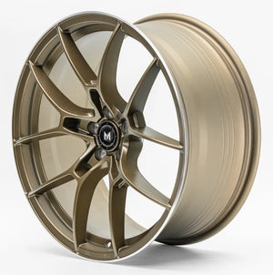 MFLow Racing Wheels MFR4 Matte Bronze Machined Tip