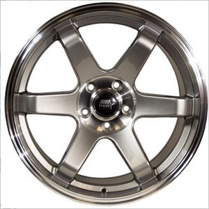 MST Wheels Mt01 Gunmetal Machined Lip