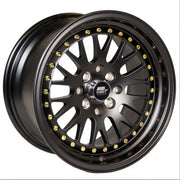 MST Wheels Mt10 Matte Black Gold Rivets