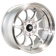 MST Wheels Mt11 Silver Machined Lip