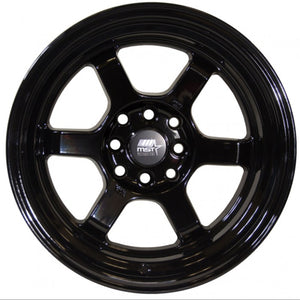 MST Wheels Time Attack Glossy Black