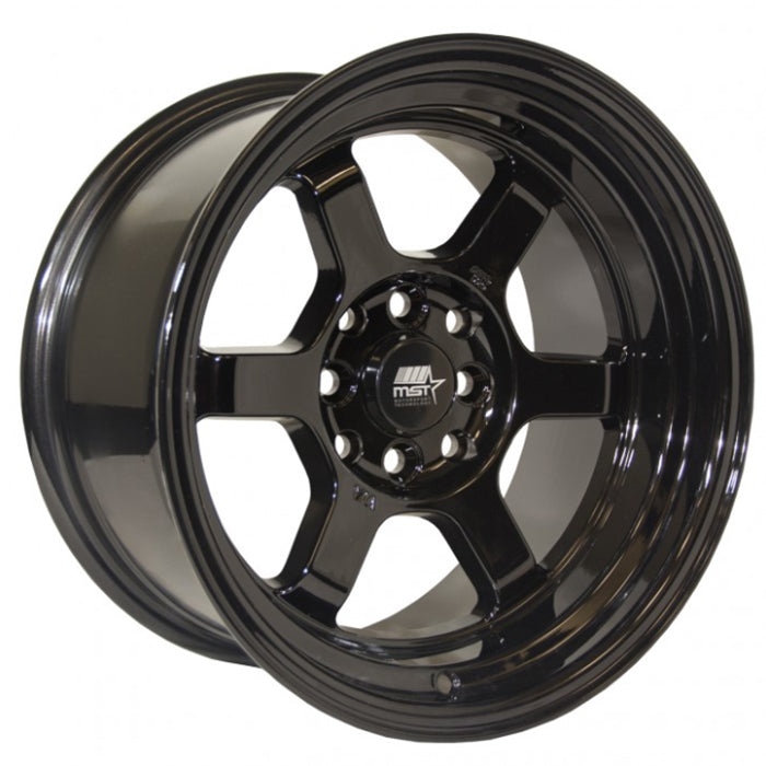 MST Wheels Time Attack Glossy Black