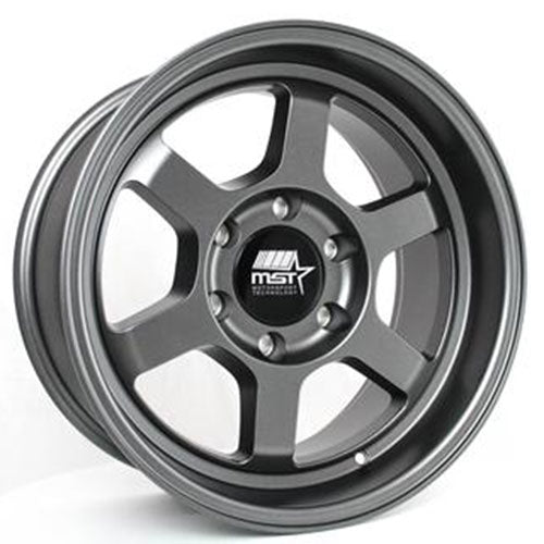 MST Wheels Time Attack-truck Matt Gunmetal